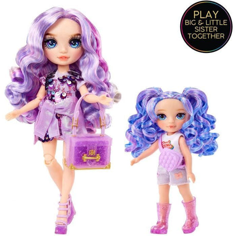 Rainbow High Littles - Poupée 15cm + animal de compagnie - Violet - Des 4ans