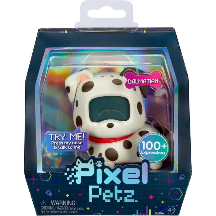 Pixel Petz - Animal virtuel et interactif - Dalmatian - Jeux et activités - Plus de 100 réactions - Des 4ans