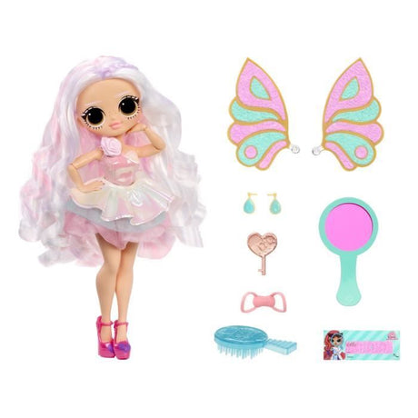 L.O.L. Surprise! - OMG Eye Spy Series - Fairy - 1 Poupée, Vetements, Accessoires, Indices a Résoudre, Surprises a Découvrir