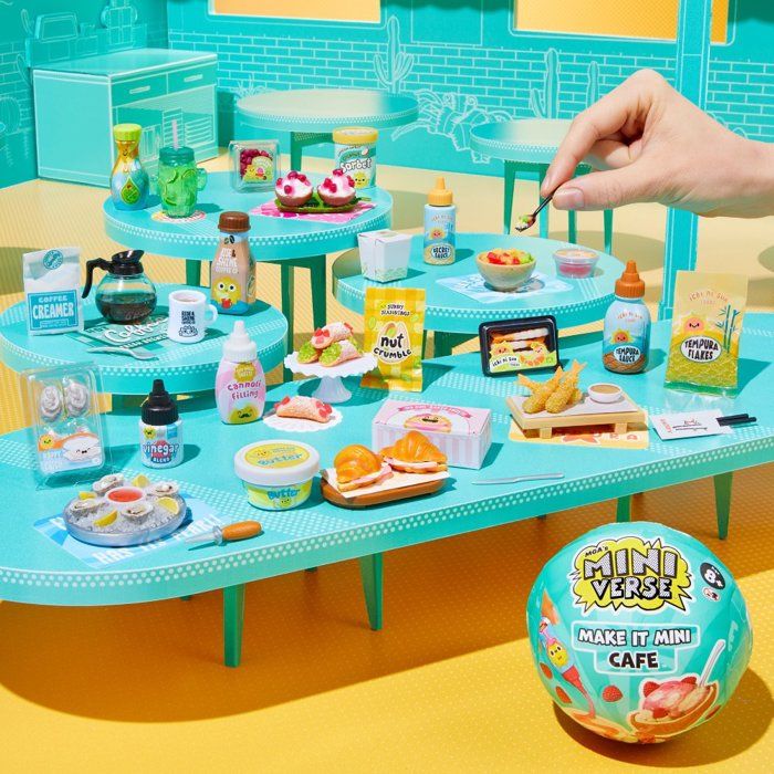 MGA's Miniverse- Make It Mini Foods: Café - Série 6A - Des 8 ans