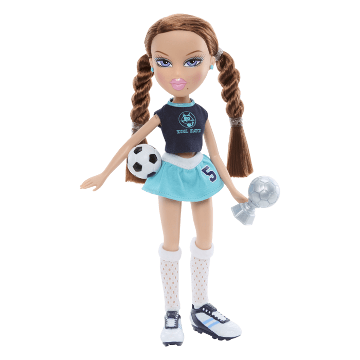 BRATZ - Bratz Play Sportz- Roxxi - Poupée mannequin Footballeuse