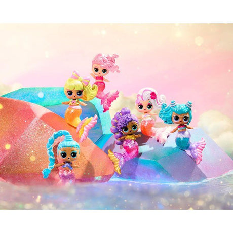 L.O.L. Surprise! - Sirenes  - Brillant a Levres a faire soi-meme, Mélangez et créez du Maquillage, 6 Poupées a Collectionner -  4 an
