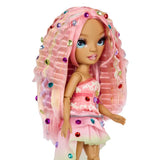 Rainbow High - Poupée Mannequin Be Dazzling - Adeline Rose - 28 cm - Pierres précieuses scintillantes et accessoires inclus