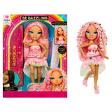 Rainbow High - Poupée Mannequin Be Dazzling - Adeline Rose - 28 cm - Pierres précieuses scintillantes et accessoires inclus