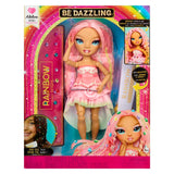 Rainbow High - Poupée Mannequin Be Dazzling - Adeline Rose - 28 cm - Pierres précieuses scintillantes et accessoires inclus