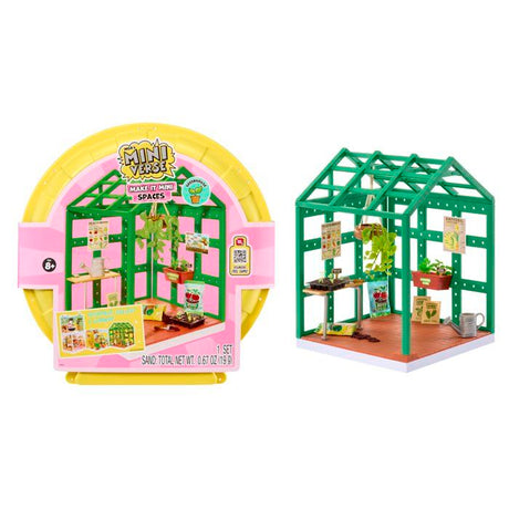 MGA's Miniverse - Spaces Starter Pack - Serre - Des 8 ans -  Jeu de construction - Personnalisation - DIY - Art créatif