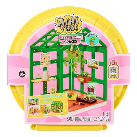 MGA's Miniverse - Spaces Starter Pack - Serre - Des 8 ans -  Jeu de construction - Personnalisation - DIY - Art créatif