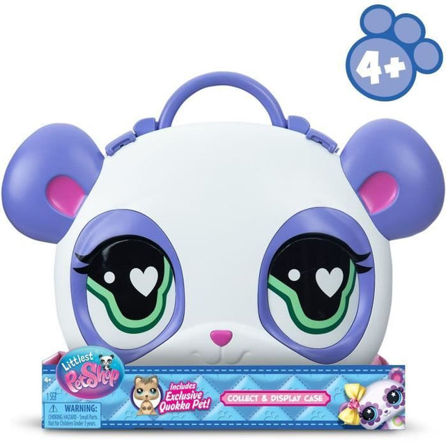 Boîte a Petshop - BANDAI - Littlest Pet Shop - Malette de rangement Petshop - 1 Pet Rare