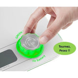 Balance de cuisine sans pile LITTLE BALANCE 8198 Kinetic Flower 5 kg / 1 g Blanc