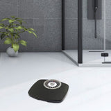 Balance Pese-personne mécanique LITTLE BALANCE 8400 Confort 180, 180 kg / 1 kg, Grand écran, Compact, Noir & Chrome