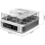 Yaourtiere LITTLE BALANCE - Little Dessert - Capacité 9 pots de 145ml - 5 programmes automatiques - 30W