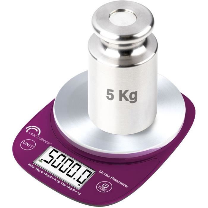 Balance culinaire - LB 5000 Pro Inox 5.1 - Ultraprécision - USB - Réparable LITTLE BALANCE