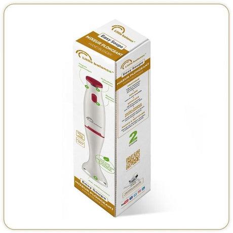 Mixeur plongeant LITTLE BALANCE Easy Soupe - soupes, smoothies, sauces, compotes - Anti-éclaboussures