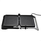 Grill LITTLE BALANCE - Surface Cuisson 29x23cm - Ouverture 180°C - Jusqu'a 230°C - Thermostat électronique réglable - 2000W