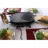 Appareil a raclette 3-en-1 - LITTLE BALANCE - Multi Cheese - 8 personnes - 1200 W - Bleu nuit