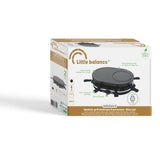 Appareil a raclette LITTLE BALANCE - Multi Cheese - Jusqu'a 8 personnes - Plaque Grill / Crepe amovible - Bleu nuit - 1200W