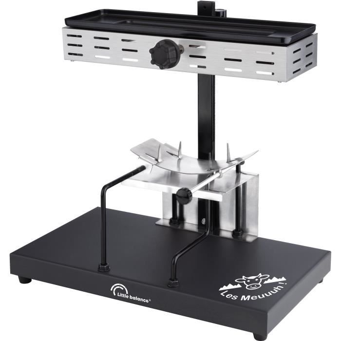Appareil a raclette LITTLE BALANCE - Savoyarde Demi Meule - Jusqu'a 6 personnes - Design Meuuuh - 850W