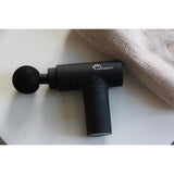 Pistolet massant - LITTLE BALANCE - Sport Relax - 6 vitesses - 4 tetes - Noir