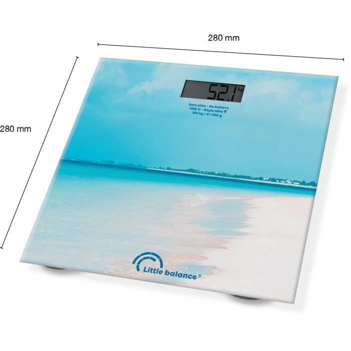 Pese-personne - LITTLE BALANCE - USB-C - Caraibes