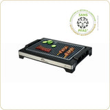 Barbecue électrique LITTLE BALANCE - Easy Nopifas - Surface de cuisson 38 x 25 cm - Revetement microcéramique sans PFAS - 2000W