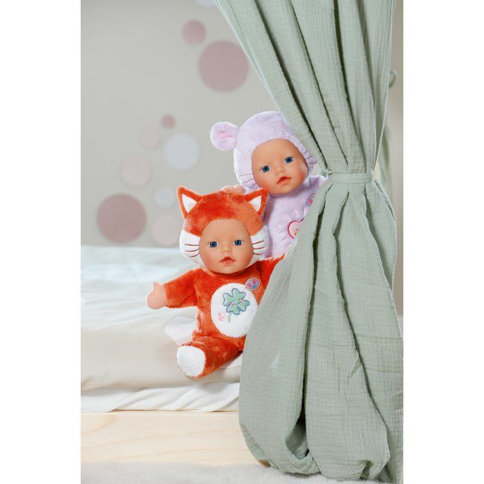 Poupon - BABY BORN - Poupon Renard - Petites oreilles douces et poches pour les doigts - 26 cm - Nouveau-né