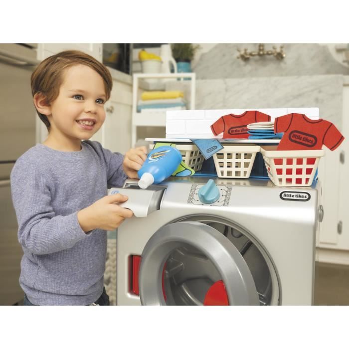 Little Tikes - Mon 1ere machine a laver - Jeu d'imitation - Avec accessoires - Des 3ans