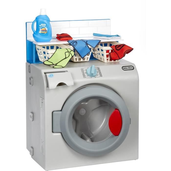 Little Tikes - Mon 1ere machine a laver - Jeu d'imitation - Avec accessoires - Des 3ans