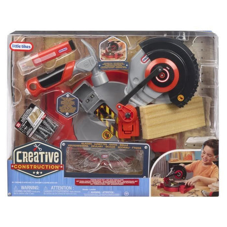 Little Tikes -  Kit de Construction Créatif - Outil de Découpe - Des 3 ans