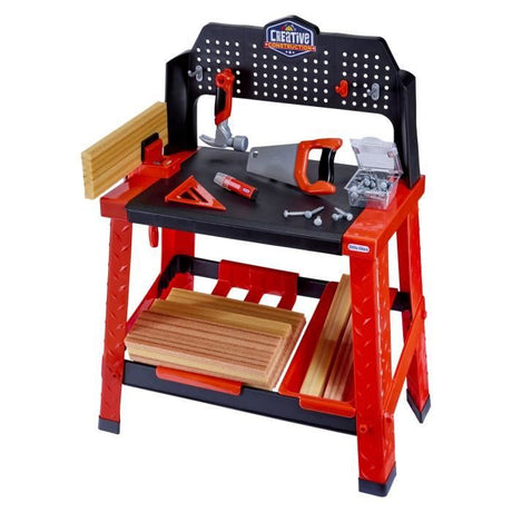 Little Tikes -  Kit de Construction Créatif - Établi de Construction -Des 3 ans