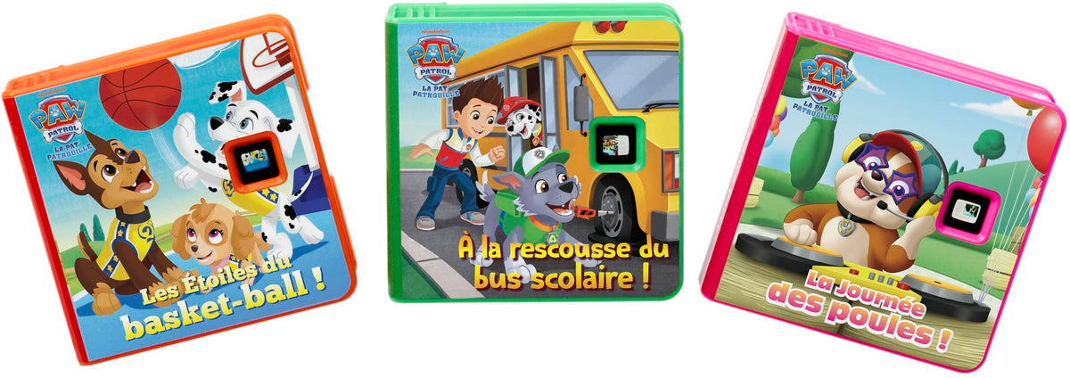 LITTLE TIKES - Story Dream Machine -Pack avec 3 histoires Paw Patrol