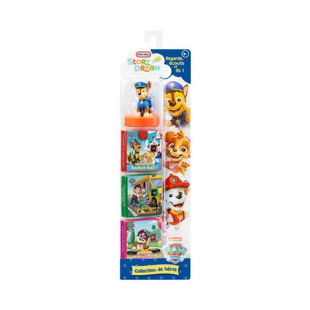 LITTLE TIKES - Story Dream Machine -Pack avec 3 histoires Paw Patrol