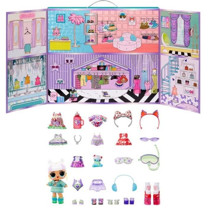 LOL Surprise Advent Calendar - 25 surprises including 1 exclusive doll