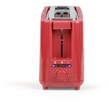 Grille-pain fente longue - LIVOO - DOD168RC - 900 W - Thermostat réglable : 7 niveaux - Rouge