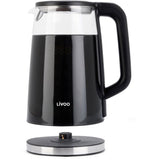 Bouilloire digitale - LIVOO - DOD198 - 2200 W - 1,7 L - Verre transparent