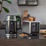 Bouilloire digitale - LIVOO - DOD198 - 2200 W - 1,7 L - Verre transparent