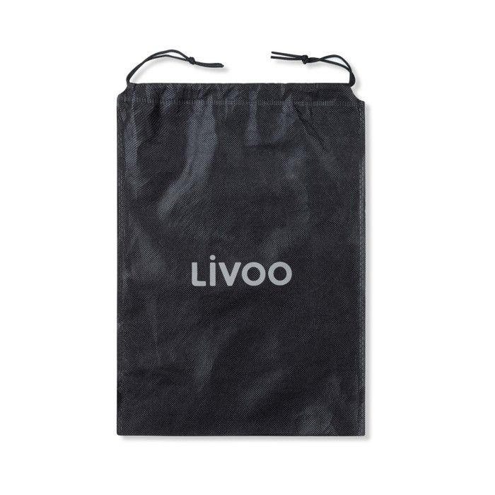 Pistolet de massage sans fil - LIVOO - DOS200 - 40 min - 4 tetes - 6 vitesses - Pochette de transport - Noir