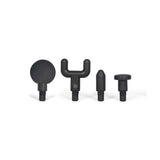 Pistolet de massage sans fil - LIVOO - DOS200 - 40 min - 4 tetes - 6 vitesses - Pochette de transport - Noir