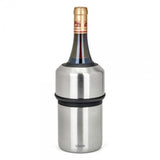 Rafraîchisseur a bouteilles - LIVOO - GS158 - Bouteilles de vin et champagne - Acier inoxydable - Ø 11,5 x 23,5 cm - Double paroi