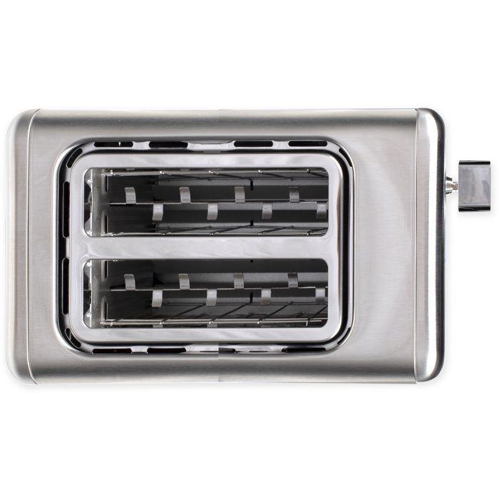 Grille-pain digital 2 fentes - LIVOO - DOD205 - 850 W - Panneau de contrôle tactile - Gris / Noir