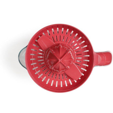 Presse-agrumes électrique - LIVOO - DOD131RC - 25 W - 1 grand cône et 1 petit cône - 700 ml - Rouge