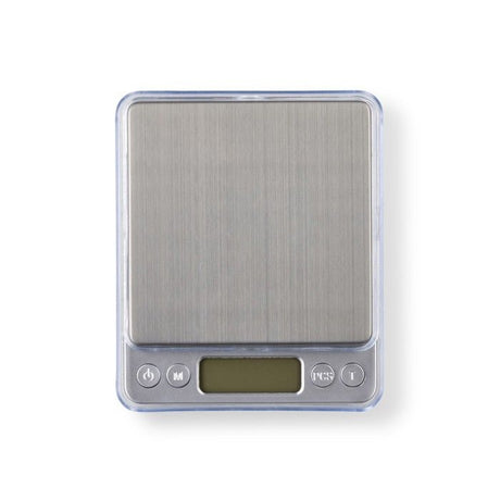 Balance de précision électronique - LIVOO - DOM474 - Plateau acier inoxydable - Max. 500g - 6 unités de mesure - Ecran LCD