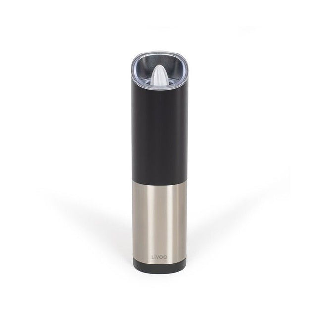 Moulin a épices - LIVOO - GS161 - 80 ml - Moulure réglable - LED bleue - Par gravité rechargeable