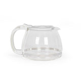 Cafetiere électrique - LIVOO - DOD200W - 750 W - 1,25 L - 10 a 12 tasses - Blanc