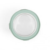 Set de 5 bocaux de conservation - LIVOO - MEN399 - 450 ml - Verre borosciliate - Couvercle en silicone et verre