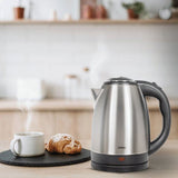 Bouilloire - LIVOO - DOD207 - 1500 W - 1,8 L - Socle 360° - Acier inoxydable