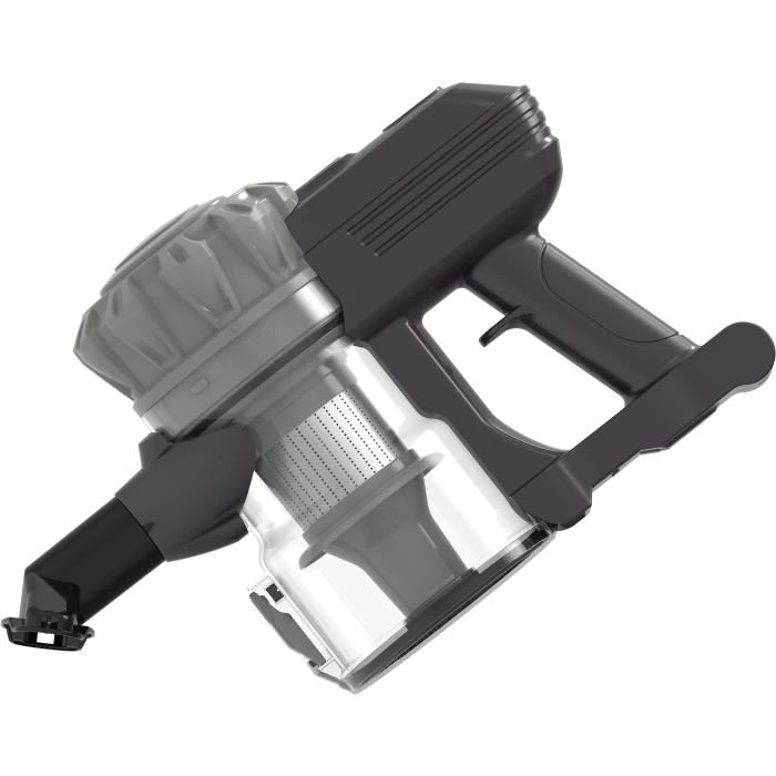 Aspirateur Balai sans fil - LIVOO DOH141 - 150 W - 10 KPa - 76 dB - Cyclonique - 2 vitesses - 0,55 L - Gris