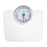 Pese-personne mécanique rétro - LIVOO - DOM490 - Sans pile - Max 136 kg - Métal antidérapant - Blanc