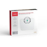 Pese-personne mécanique rétro - LIVOO - DOM490 - Sans pile - Max 136 kg - Métal antidérapant - Blanc