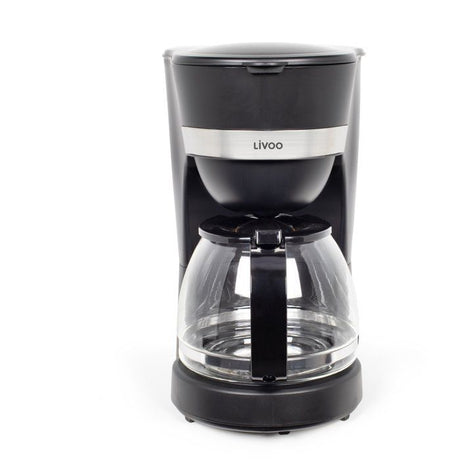 Cafetiere électrique - LIVOO - DOD200N - 750 W - 1,25 L - 10 a 12 tasses - Noir