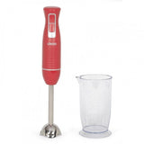 Mixeur plongeant - LIVOO - DOP245R - 400W - 2 vitesses - Bol gradué 700 ml - 2 lames en acier inoxydable